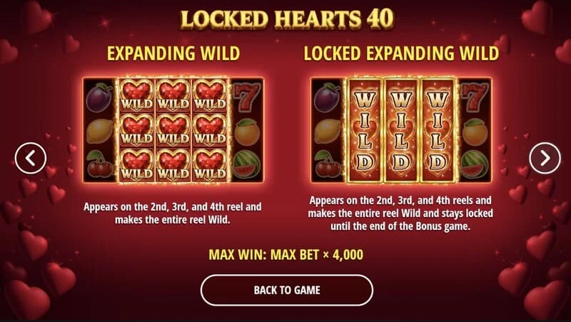 Locked Hearts 40 - corazón Wild expansivo
